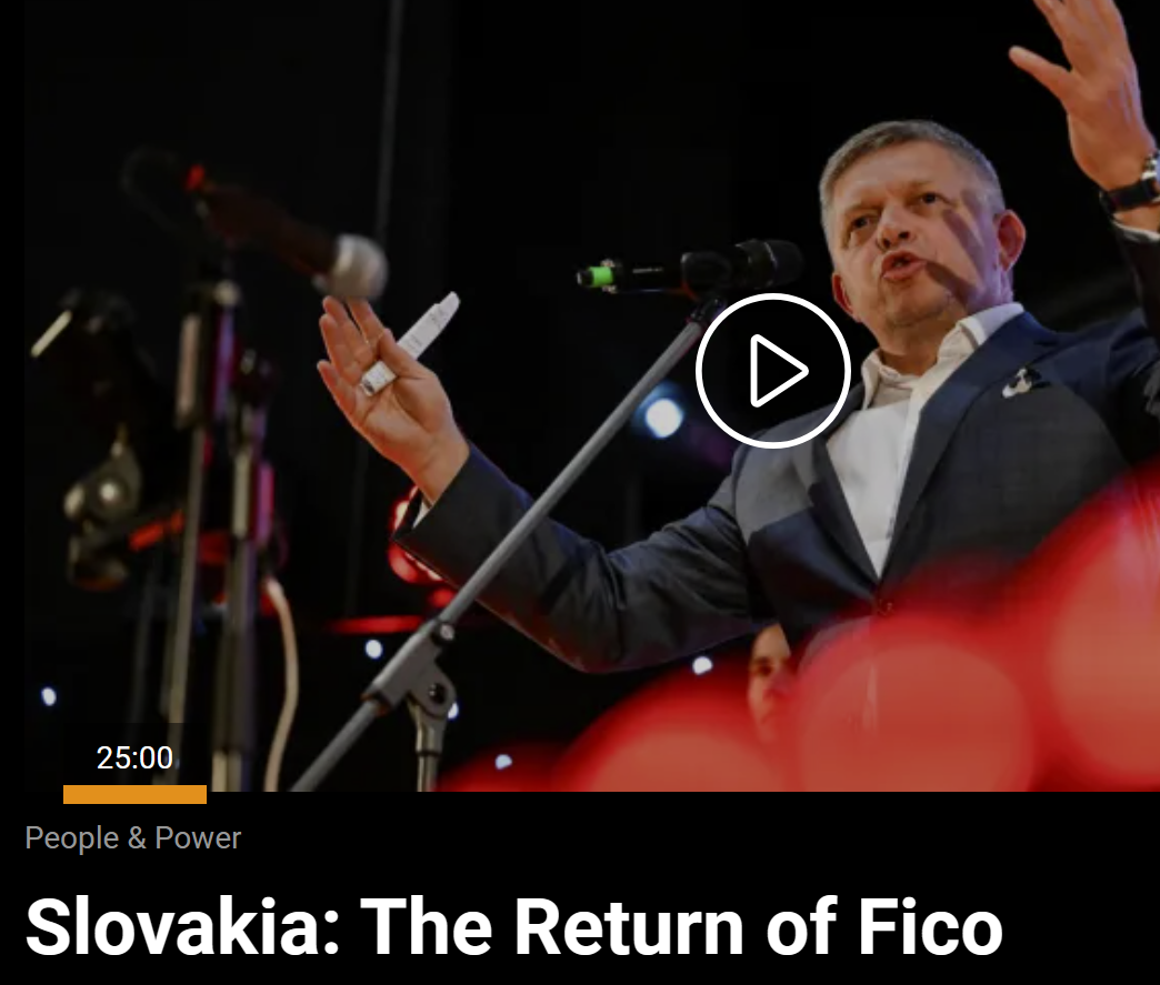 Slovakia: Return of Fico document of Al Jazeera Live English